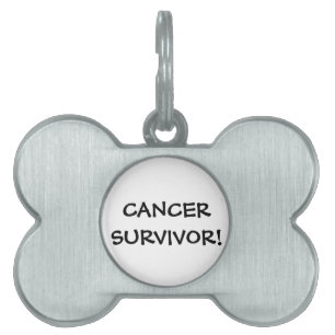 TOWT - CANCER SURVIVOR Dog Tag