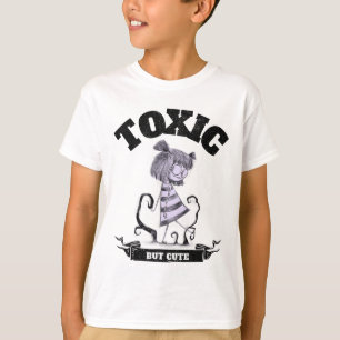Toxic But Cute Creepy Funny Halloween Graphic  T-Shirt