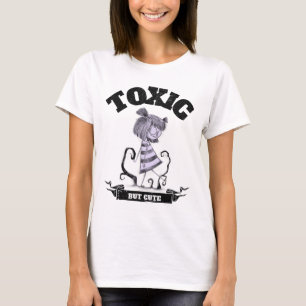 Toxic But Cute Creepy Funny Halloween Graphic T-Shirt