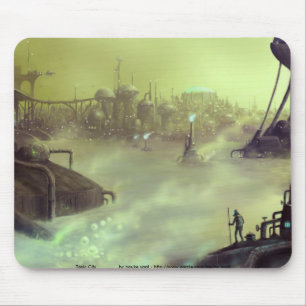 toxic city mousepad