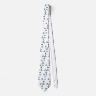 Toxic Cyberpunk Hacker Tie