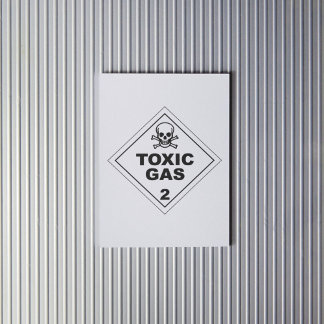 Toxic Gas 2 Label