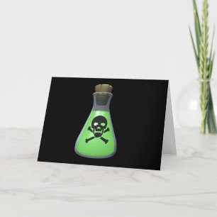 Toxic Green Potion Card