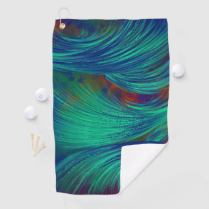 Toxic Jungle  Golf Towel