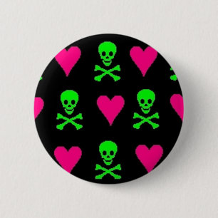Toxic Love 6 Cm Round Badge