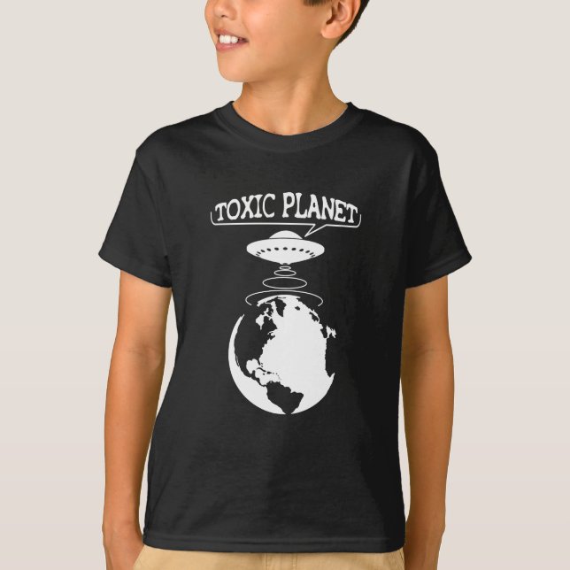 Toxic Planet | Environment Protection T-Shirt (Front)