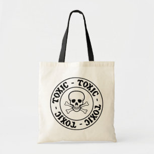 Toxic Skull Tote Bag