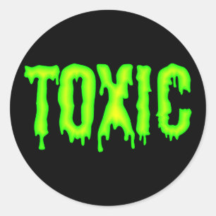 Toxic Sticker
