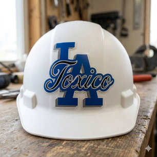 Toxico Car Hard hat Decal Sticker