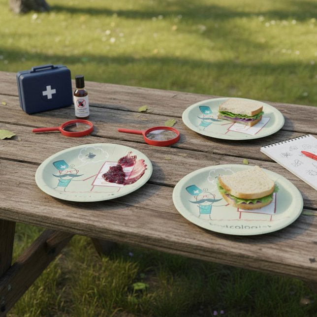 Toxicologist Paper Plates (Creator Uploaded)