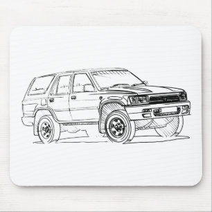 Toy 4Runner gen2 1992+ Mouse Pad