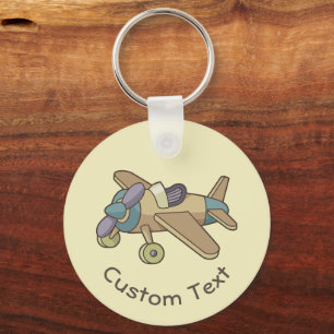 Toy Aeroplane Keychain
