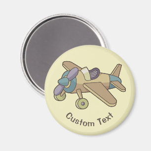 Toy Aeroplane Magnet