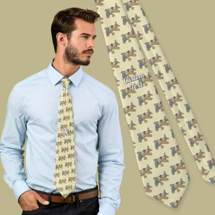 Toy Aeroplane Tie