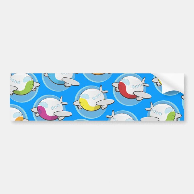 Toy Aeroplanes Bumper Sticker (Front)