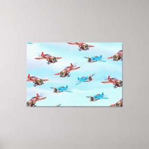 Toy Aeroplanes Canvas Print