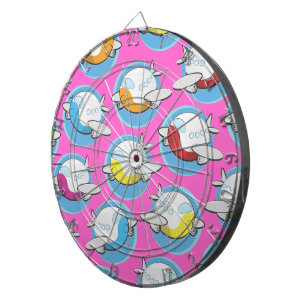 Toy Aeroplanes Dartboard