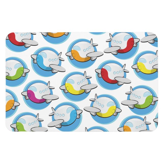 Toy Aeroplanes Magnet (Horizontal)