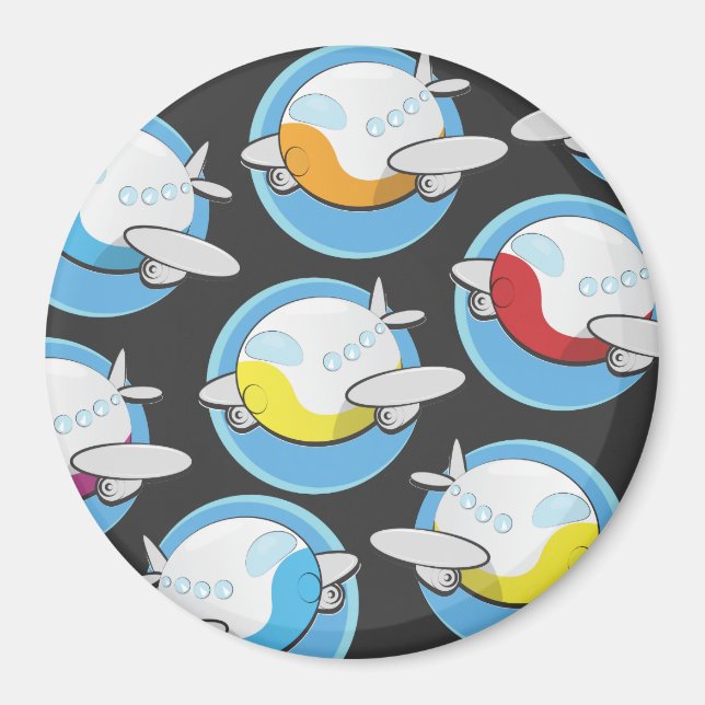 Toy Aeroplanes Magnet (Front)