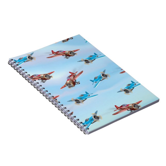Toy Aeroplanes Notebook (Right Side)