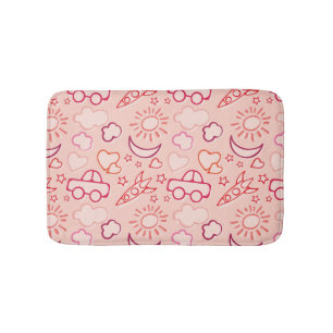 toy background bath mat