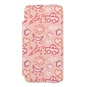 toy background incipio watson™ iPhone 5 wallet case