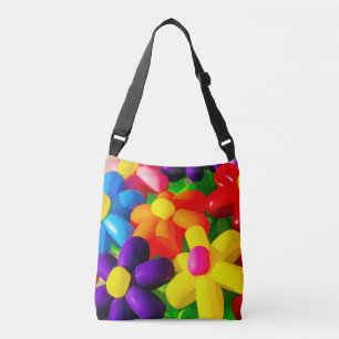 Toy Balloon Flowers Crossbody Bag