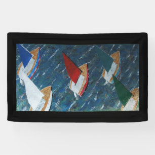 Toy boats banner