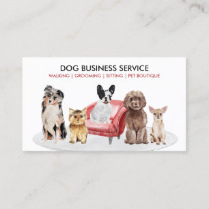 Toy Breed Boarding Suite Business Card