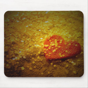 Toy Camera Heart Mouse Pad