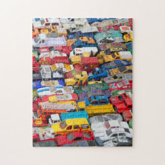 Toy Cars and Trucks Puzzle