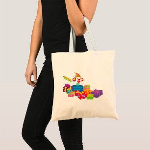 Toy Clown In A Box Tote Bag
