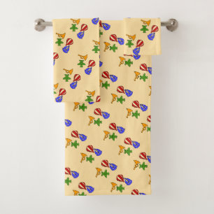 Toy Collection Kids Cream    Bath Towel Set