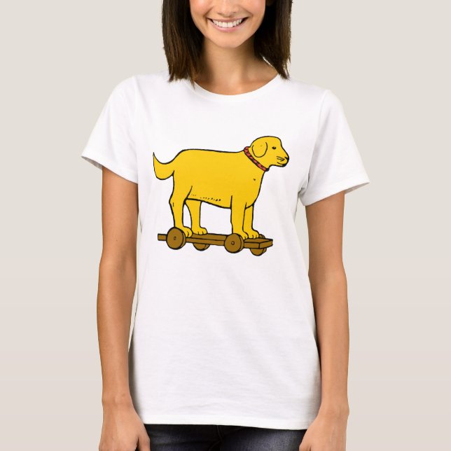 Toy Dog Vintage Art T-Shirt (Front)
