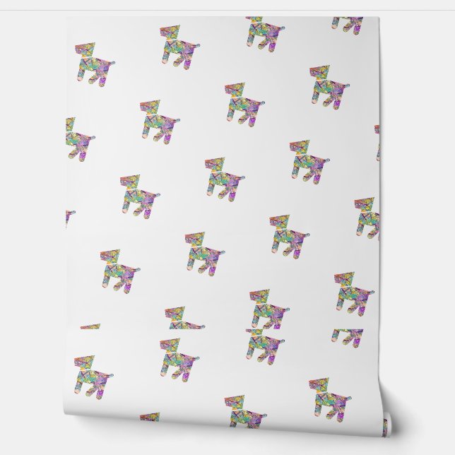 Toy Dog White  Wallpaper (Unrolling)