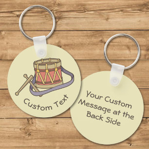 Toy Drum Keychain