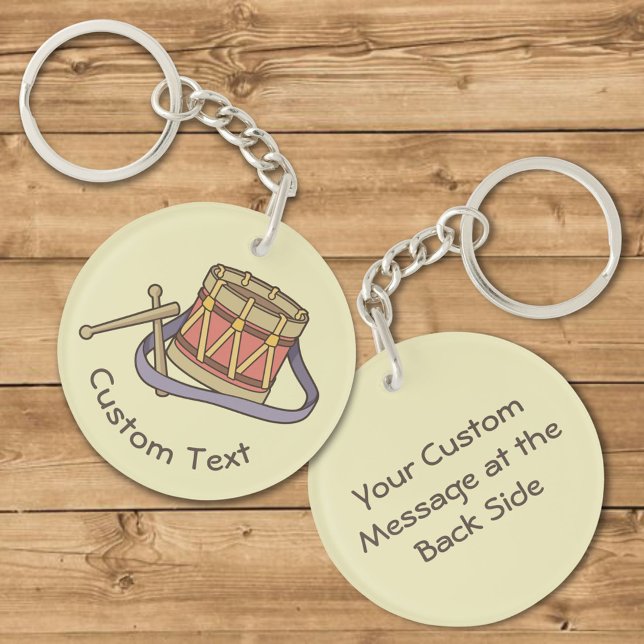 Toy Drum Keychain (Creator Uploaded)
