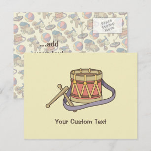 Toy Drum Postcard
