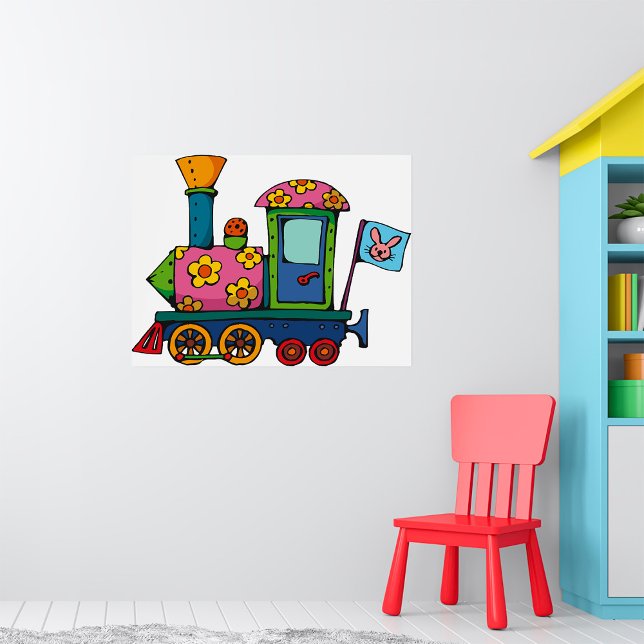 Toy Flower Train Poster (Creator Uploaded)