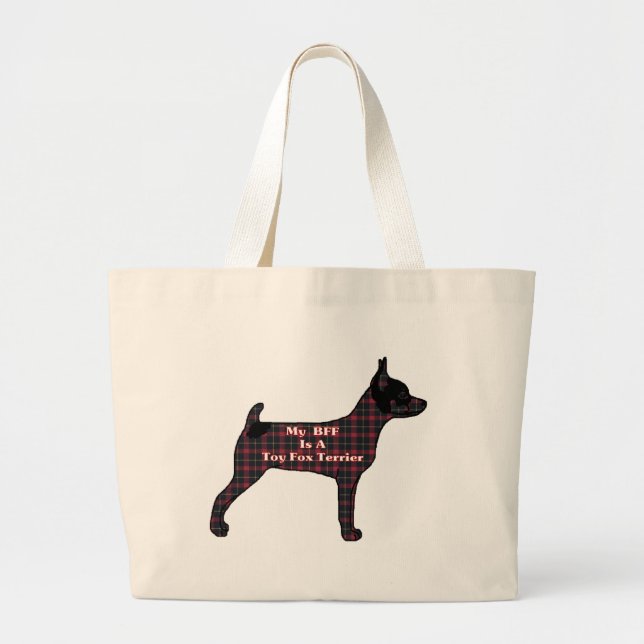 Toy Fox Terrier BFF Tote Bag (Front)