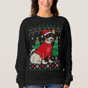 Toy Fox Terrier Christmas Ornament Ugly Gift Mum D Sweatshirt