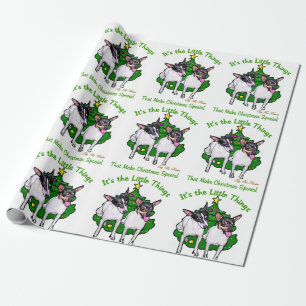 Toy Fox Terrier Christmas Wrapping Paper