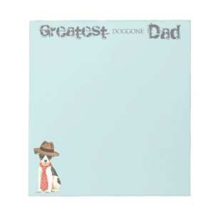Toy Fox Terrier Dad Notepad