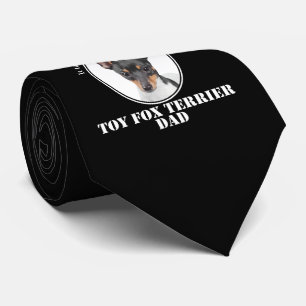 Toy Fox Terrier Dad Tie