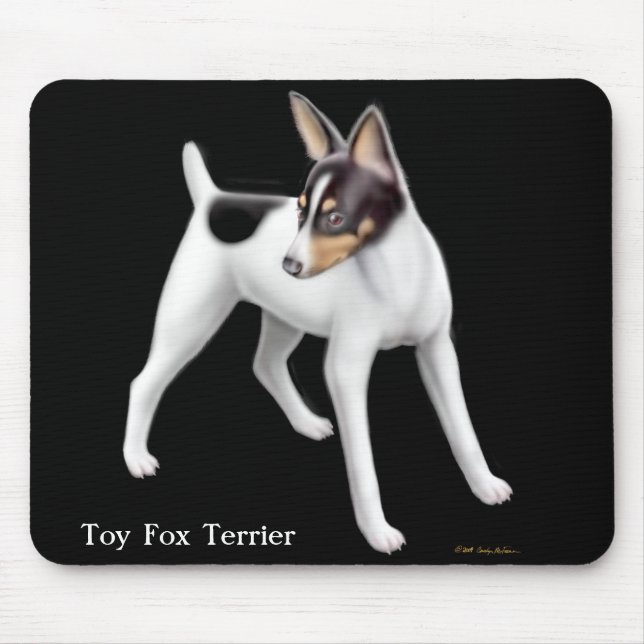 Toy Fox Terrier Mousepad (Front)