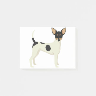 Toy Fox Terrier Post-it Notes
