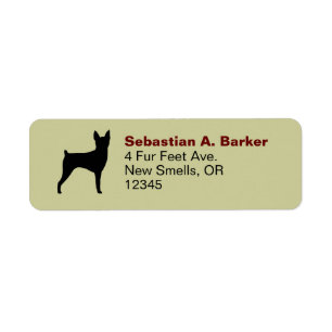Toy Fox Terrier Silhouette