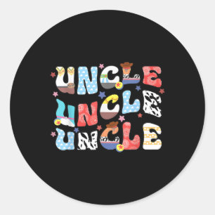 Toy Funny Story Grandpa Fathers Day Womens Mens Classic Round Sticker