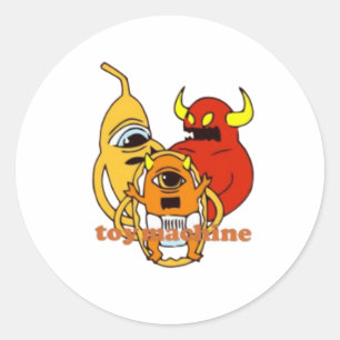 Toy Machine  Classic Round Sticker