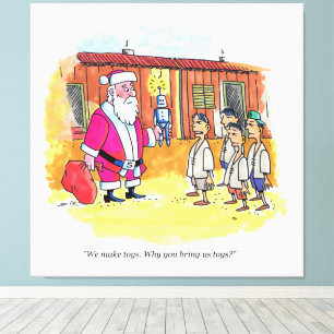 Toy Makers canvas print